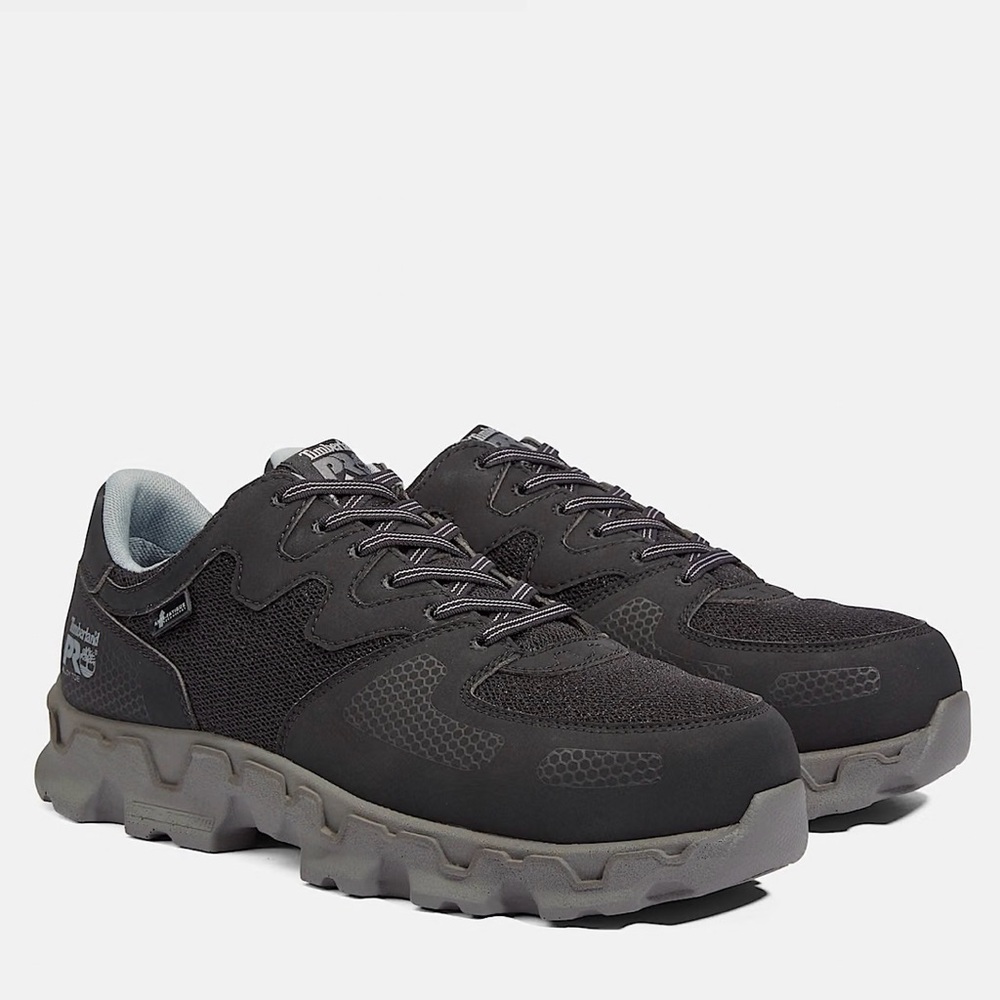 Timberland Pro Powertrain Alloy Toe 'Black Grey' TB-092649-001 size 10.5 WIDE